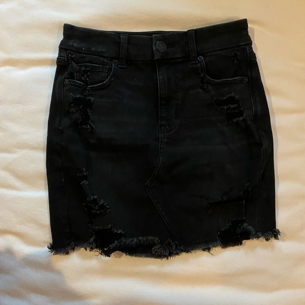 Black American eagle skirt